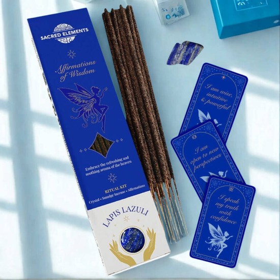 Set bețișoare parfumate Sacred Elements – Affirmations of Wisdom 