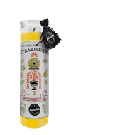 Lumânare Ritualică „Atrae Dinero” – Abundență și Prosperitate Financiară 