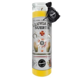 Lumânare Ritualică „Lluvia de Suerte” – Noroc și Energie Pozitivă 