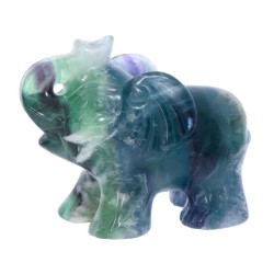 Elefant din Florit – armonie, creștere și protecție spirituală