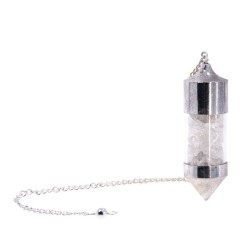 Pendul din Cristal de Stâncă – Claritate, Amplificare Energetică și Intuiție