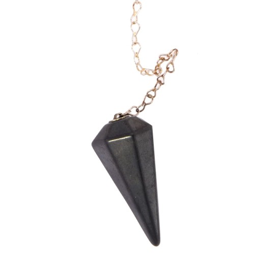Pendul din Turmalină Neagră – Protecție, Purificare și Stabilitate Energetică
