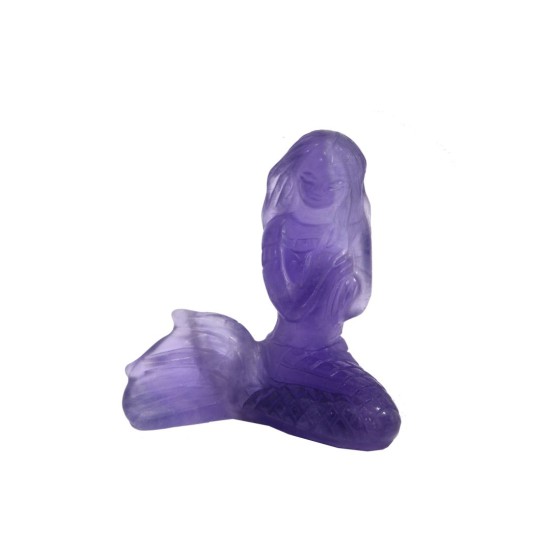 Figurină Sirenă din Florit – Protecție și Vindecare Energetică