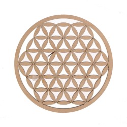 Placa Grid Cristale Floarea Vietii – Armonie si Energie Universala