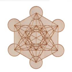 Placa Grid Cristale Metatron – Echilibru si Protectie Energetica