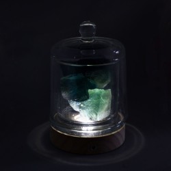 Lampa Aromaterapie Fluorit + Ulei Esential Cadou
