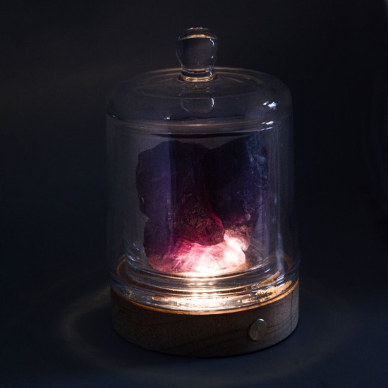 Lampa Aromaterapie Ametist + Ulei Esential Cadou 