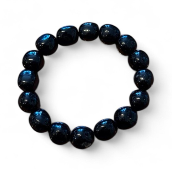 Brățară Obsidian Negru – Protecție, Curățare Energetică și Ancorare Brățară Obsidian Negru – Protecție, Curățare Energetică și Ancorare