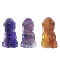 Buddha Fluorit - Armonie si energie pozitiva