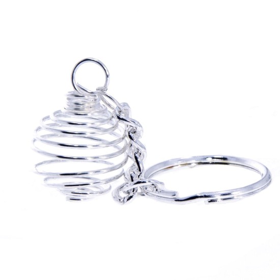 Breloc Spirala - accesoriu pentru cristale