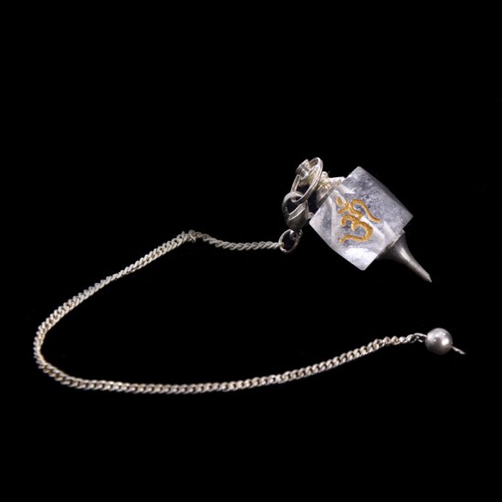 Pendul cu Simbolul OHM – Vibrația Creației și Adevărului Interior