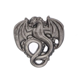 Figurină Dragon din Obsidian – Putere, Protecție și Înțelepciune Străveche