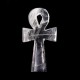 Ankh din Cristal de Stâncă 7cm – Cheia Vieții și a Luminii Divine