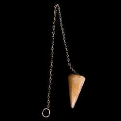 Pendul din Angel Aura Citrin – Claritate, Abundență și Energie Solară