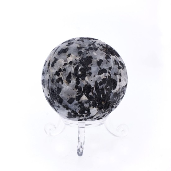 Sfera din Cuart cu Turmalina Neagra 1 - Cristalul Protectiei si Echilibrului Energetic