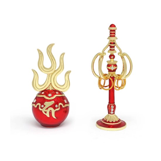 Mingea de foc și toiagul Ksiddigarbha 