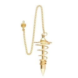 Pendul Spirala Auriu