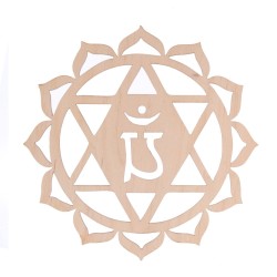 Placa Lemn Chakra Anja 15cm