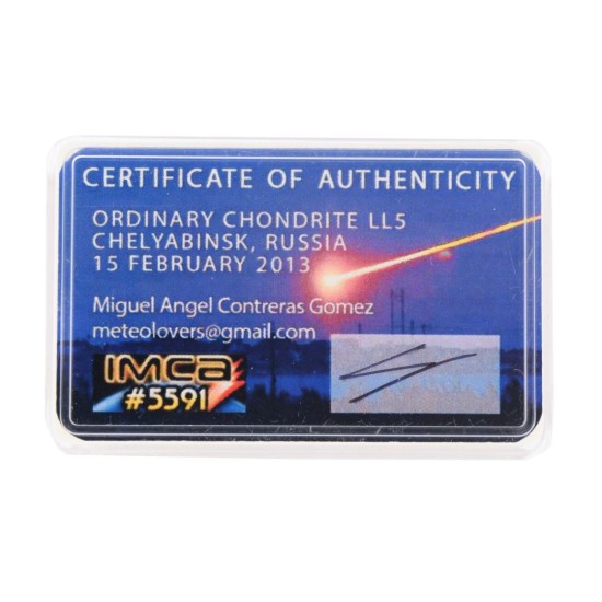 Meteorit Celeabinsk – Fragment Autentic din Cosmos, Energie Primordiala din Spatiu