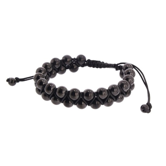 Bratara Shungit Reglabila – Protectie Energetica si Echilibru Natural