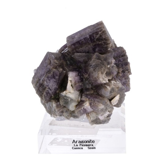 Aragonit Mov Brut 1 – Piatra Echilibrului Interior si Linistii Spirituale