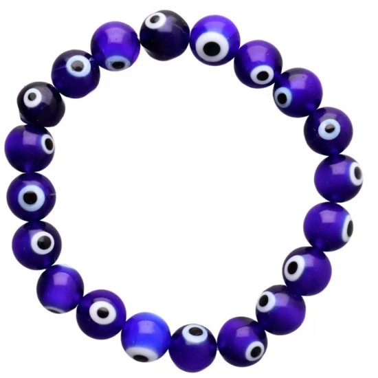 Brățară Evil Eye 10mm – Scutul Tău de Protecție