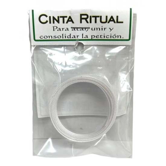 Panglică Ritualică Albă – Purificare, Lumină și Deschidere Spirituală