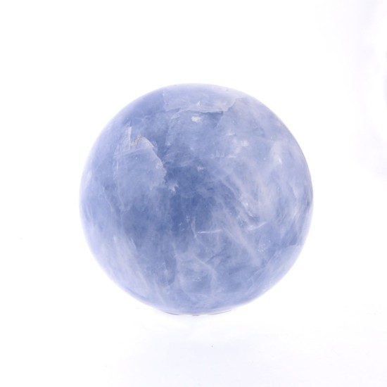 Sfera Calcit Albastru 10 – Claritate Mentala si Liniste Interioara