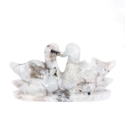 Rațe Mandarin din Piatra Lunii 1  – Iubire, Intuiție și Energie Lunară