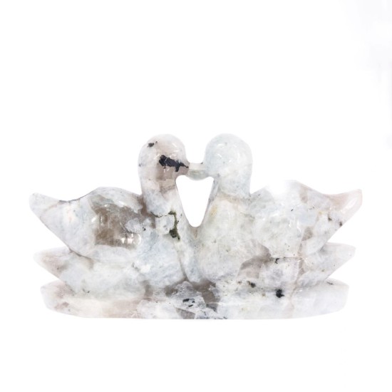 Rațe Mandarin din Piatra Lunii 1  – Iubire, Intuiție și Energie Lunară