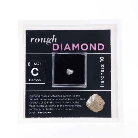Diamant Brut Natural - Claritate Mentala si Forta Interioara