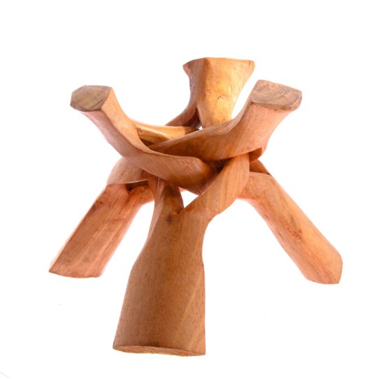 Suport Lemn Cristale 14cm