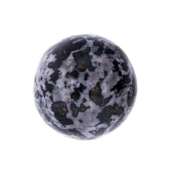 Sfera Indigo Gabbro ( Merlinit Mistic ) 17 – Piatra Transformarii Interioare si Protectiei Energetice