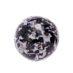 Sfera Indigo Gabbro ( Merlinit Mistic ) 18 – Piatra Transformarii Interioare si Protectiei Energetice
