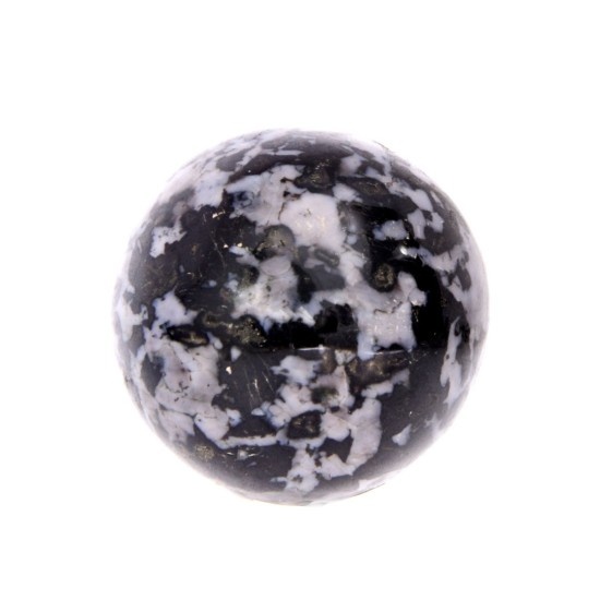 Sfera Indigo Gabbro ( Merlinit Mistic ) 18 – Piatra Transformarii Interioare si Protectiei Energetice