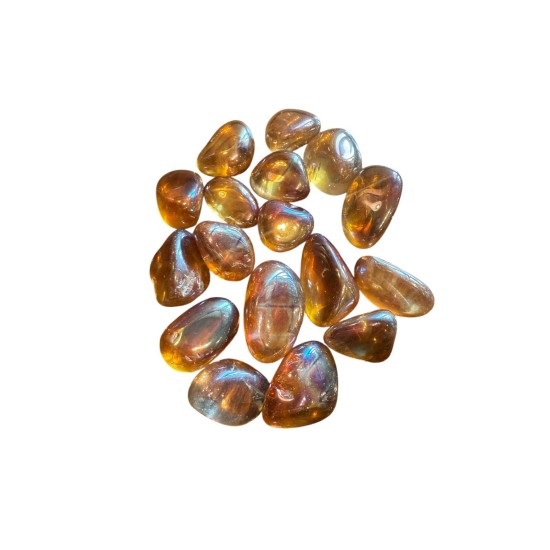 Cristal Aura Șampanie – Piatra transformării, protecției și reconectării divine