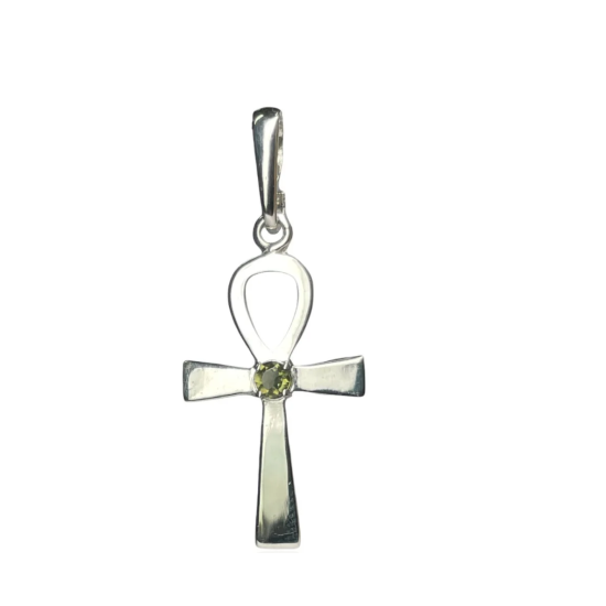 Pandant Ankh Moldavit