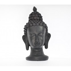 Cap Buddha NEGRU - 16cm