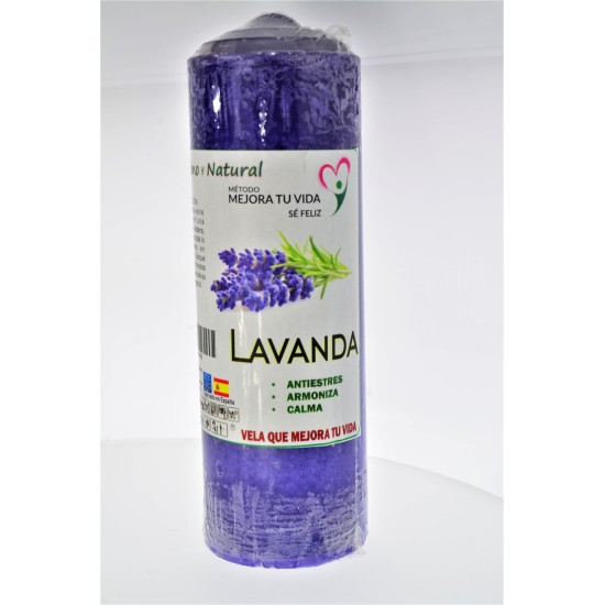 Lumanare Ritualizata cu Ierburi - Lavanda