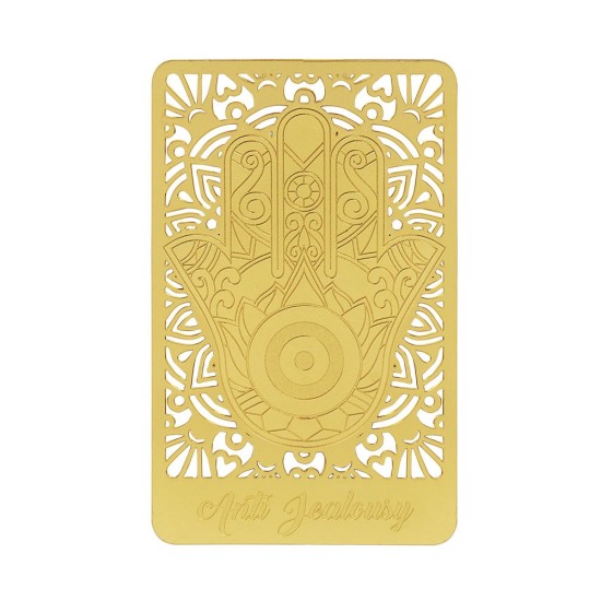 Card Metalic Mana Hamsa