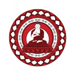 Sticker Buddha Vairocana