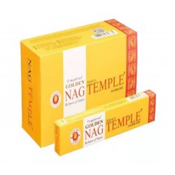 Betisoare Parfumate Golden Nag - Temple