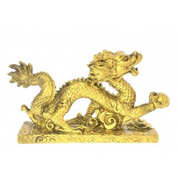 Dragon auriu cu perla nemuririi
