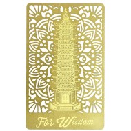 Card Auriu Pagoda Intelepciunii