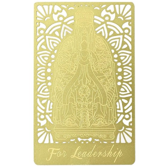 Card Auriu Feng Shui Leadership