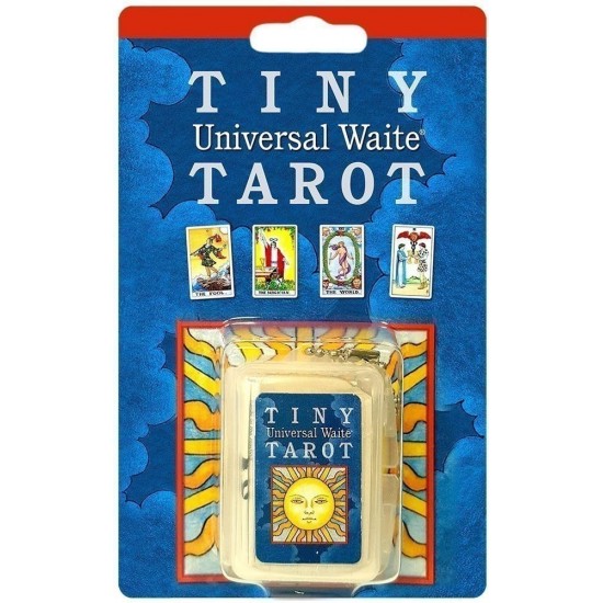 TINY Universal Waite Tarot Keychain Card Deck