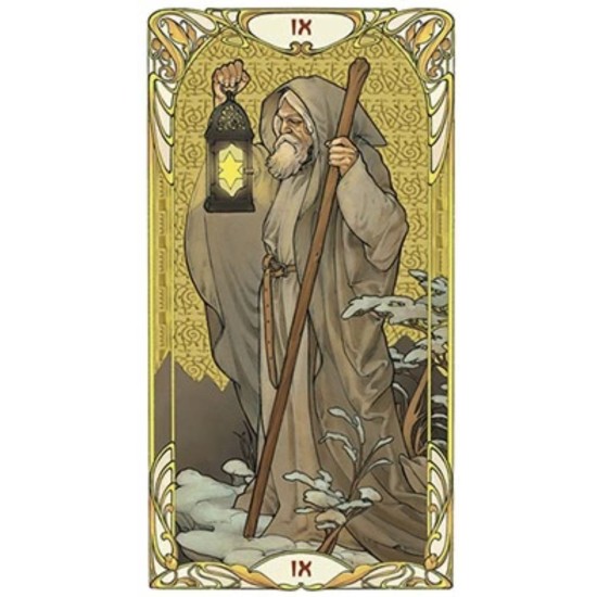 Golden Art Nouveau Tarot