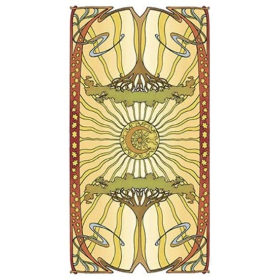 Golden Art Nouveau Tarot