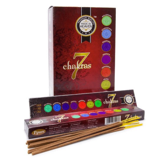 Betisoare Parfumate Ppure - 7 Chakras Betisoare Parfumate Ppure - 7 Chakras