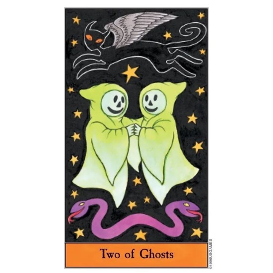 Halloween Tarot in a Tin